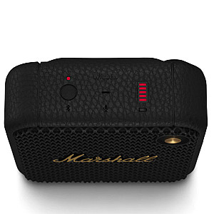 Marshall Willen Portable Bluetooth Speaker, Black & Brass